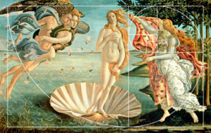 La sezione aurea in Grafica e nell'arte: la Venere di Botticelli