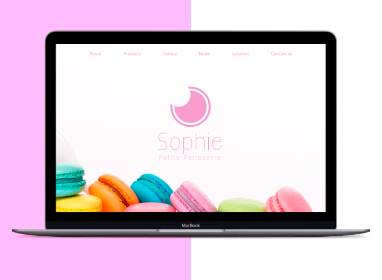 Sophie - Sito web per pasticceria